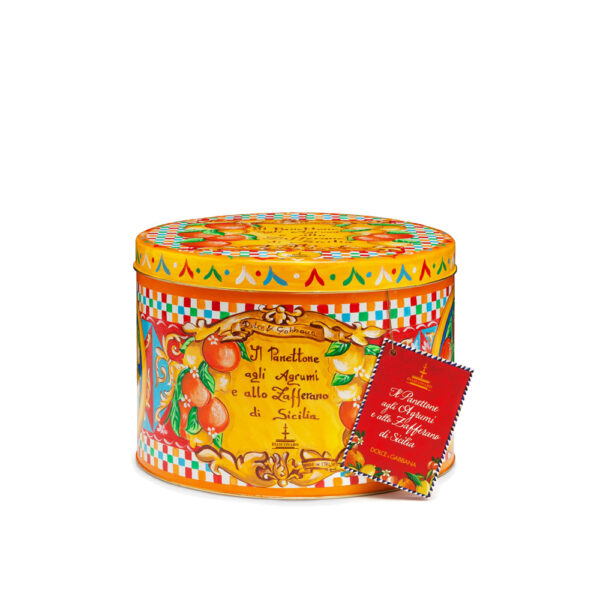 Panettone agli agrumi dolce e gabbana